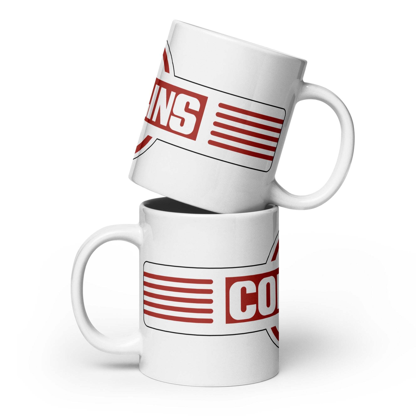Collins Vintage Ham Radio White Coffee Mug