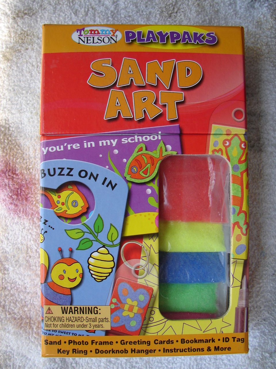 Sand Art Tommy Nelson's Playpaks (2005, Kit) Art Scrapbooking Color