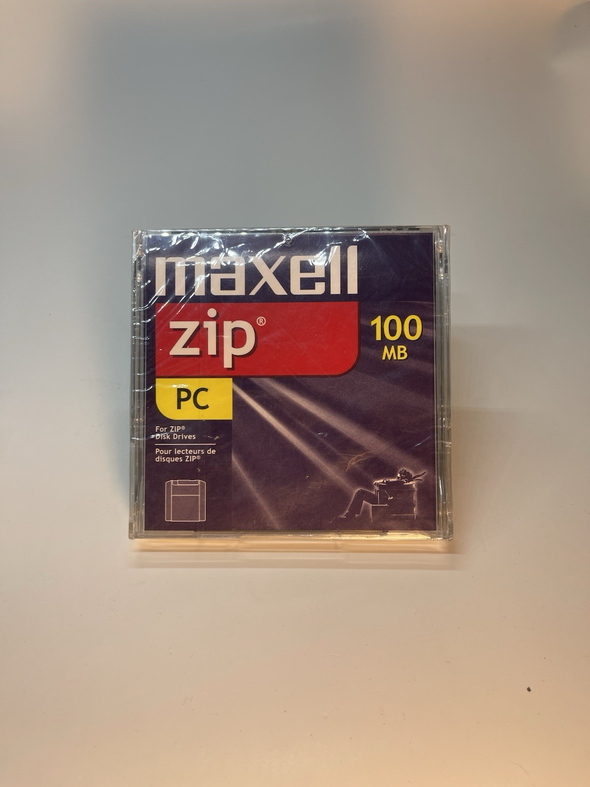 1 Maxell PC 100MB Zip Disks Diskette NEW Still Sealed Disc
