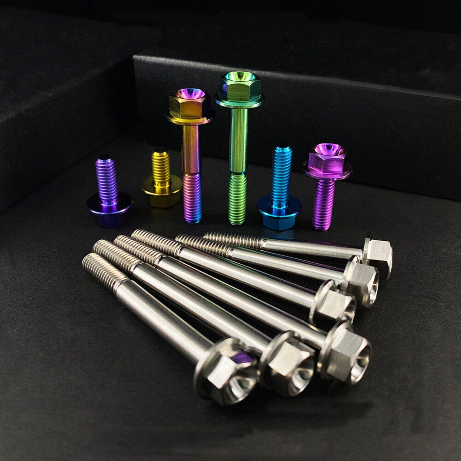 M10 Titanium Bolt Flange Hex Head DIN6921 20,25,30,35,40,45,50,60,70,80,100mm