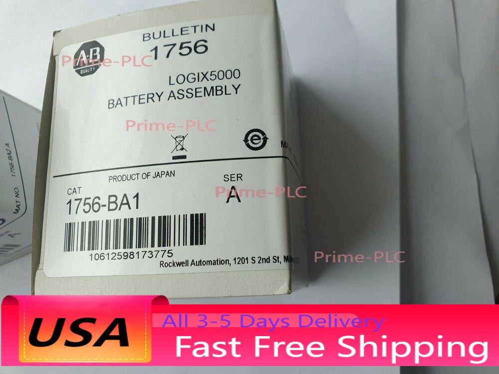 1756-BA1 3v 1800mAH Backup Battery for Allen Bradley ControlLogix 1756 Series A