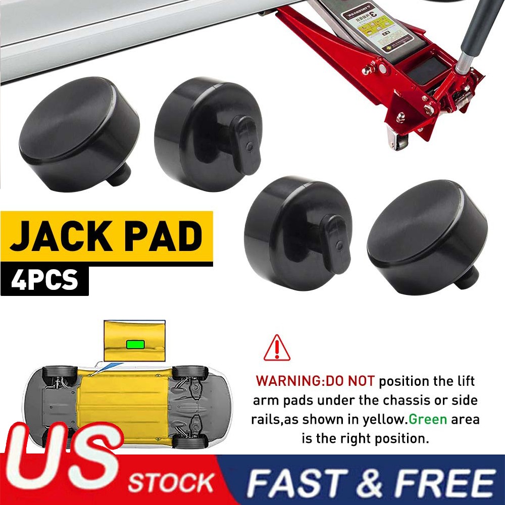 4Pcs Rubber Jack Pucks Jacking Lift Pad for Chevrolet Corvette C7 Stingray 14-21