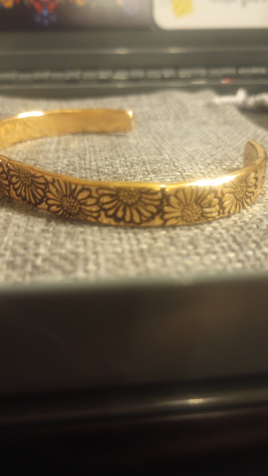 Craig's Copper Anchor Heavy Daisy Bracelet