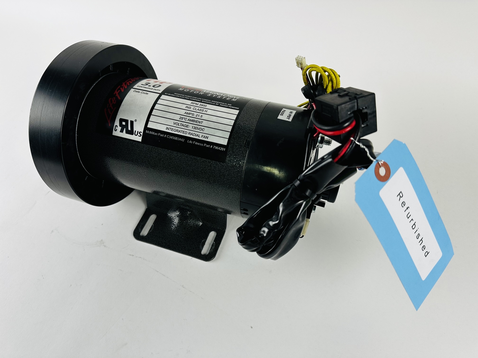 Life Fitness Treadmill 3.0HP DC Drive Motor C3456B3442 7964201 (MP181)