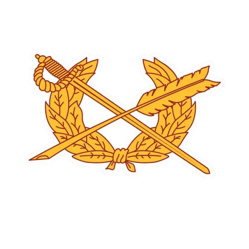 Military JAG Emblem Sticker Decal