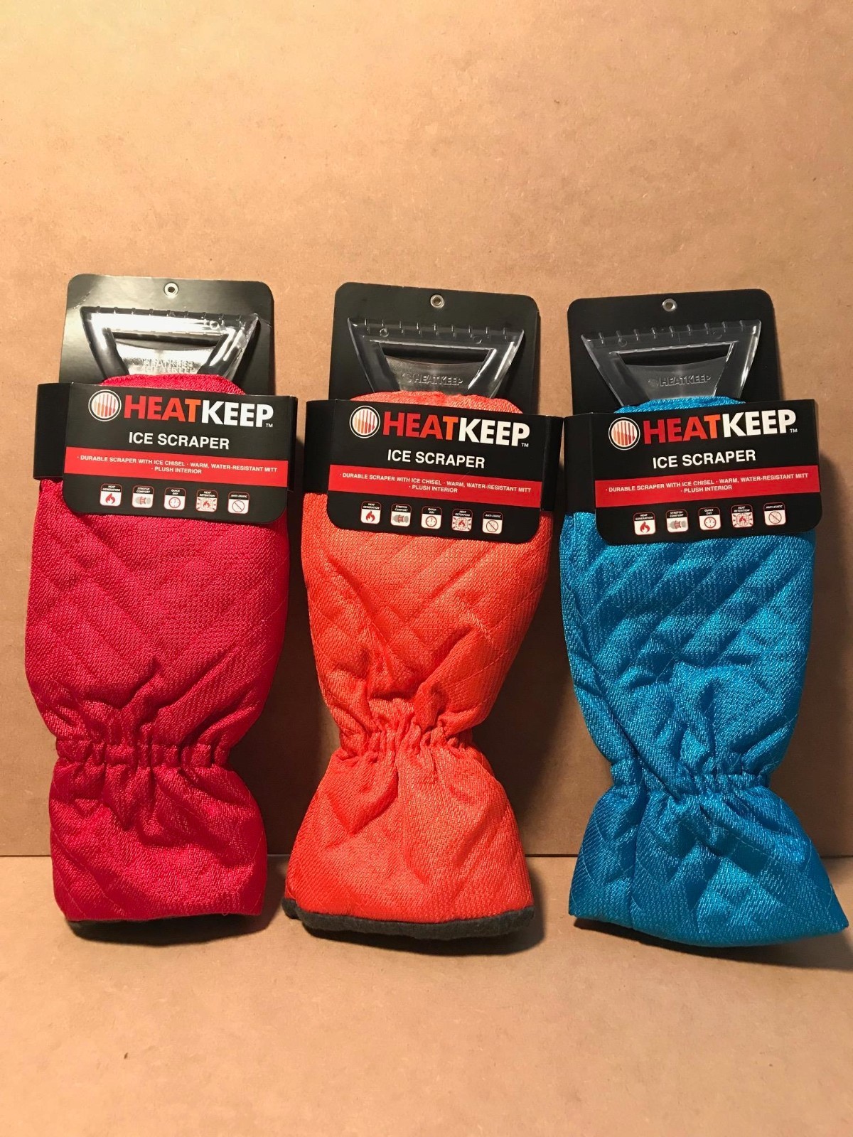 Heatkeep Ice Scrapper Warm Glove Mitt Scrapper 41WF1603