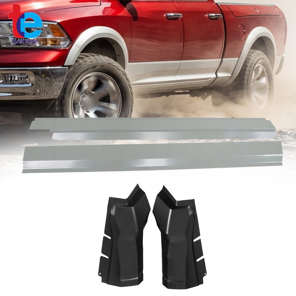 Rocker Panels Cab Corner For Dodge Ram 1500 2500 3500 Extended Cab 2009-2018