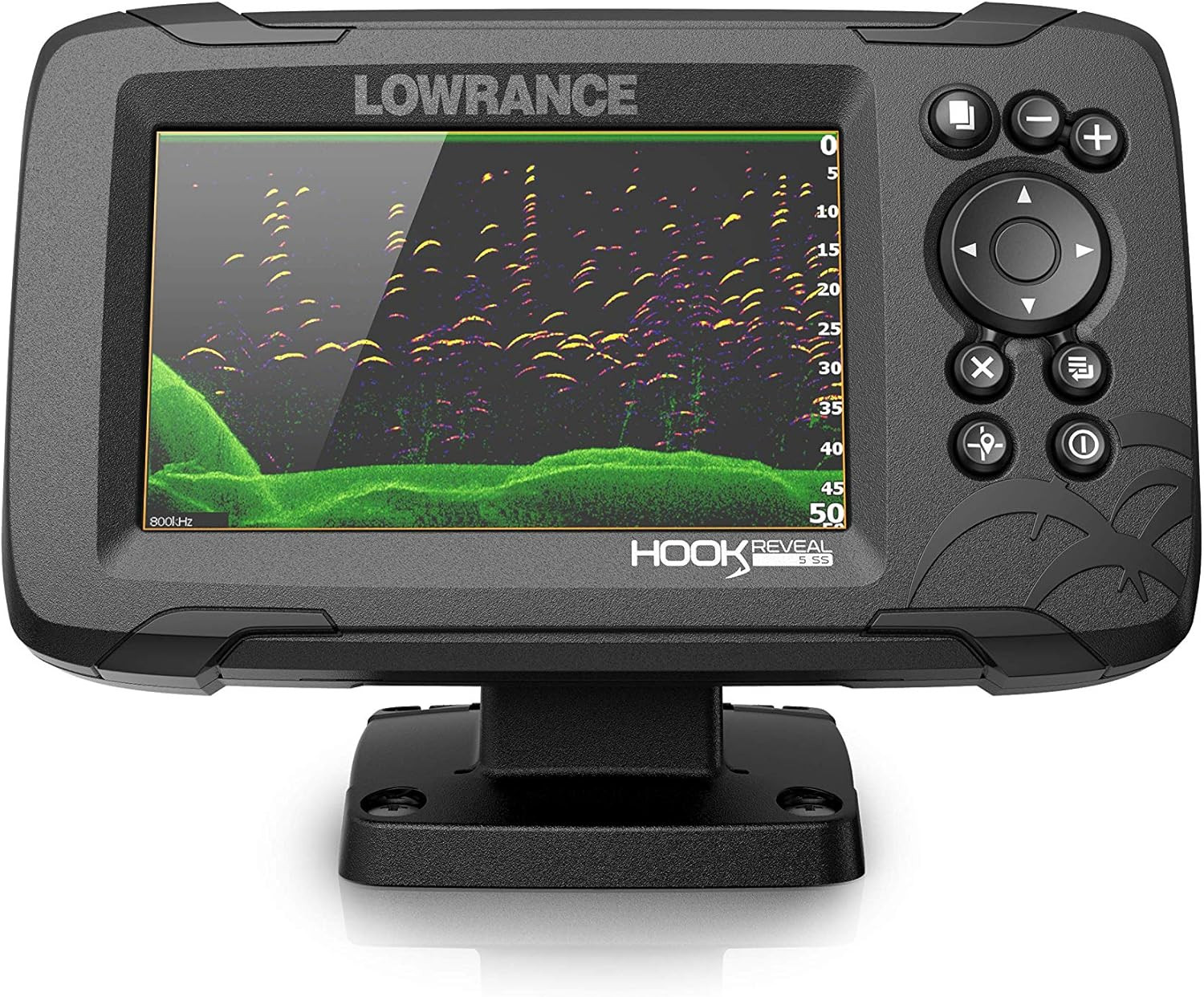 HOOK Reveal 5 Splitshot - 5-Inch Fish Finder with Splitshot Transducer, Preloade