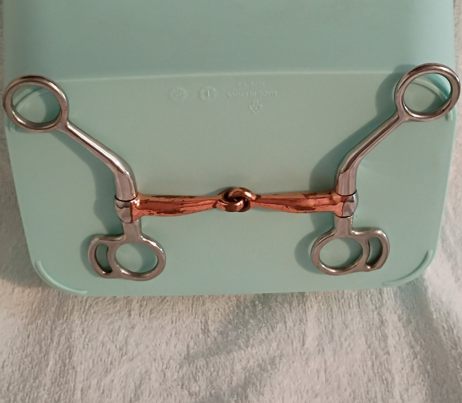 Tom Thumb Horse Bit Western Curb Bit Long Shank Copper Mouthpiece