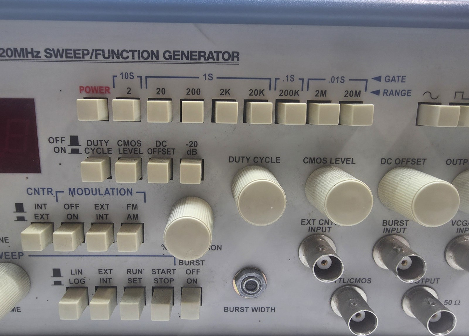 BK Precision 4040A Sweep / Function Generator Power Tested *Read*