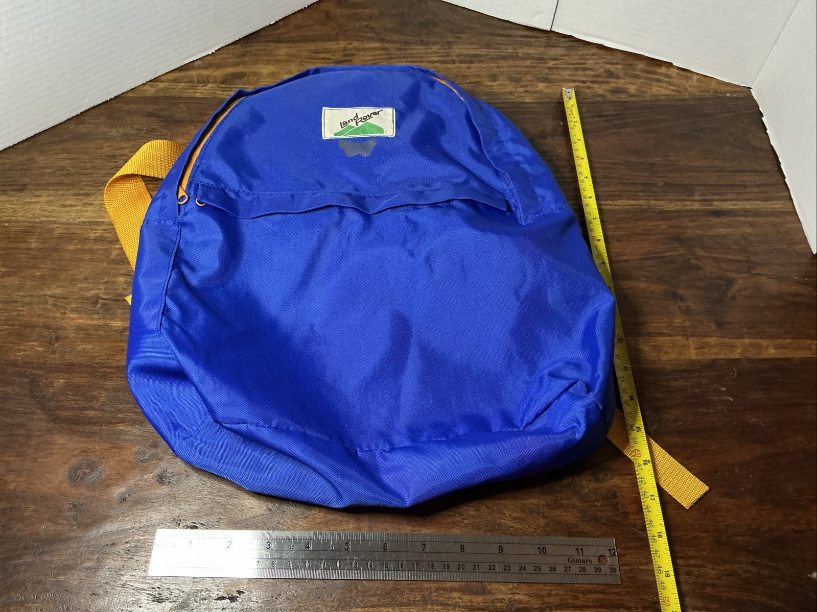 Vintage Land Rover Backpack Blue