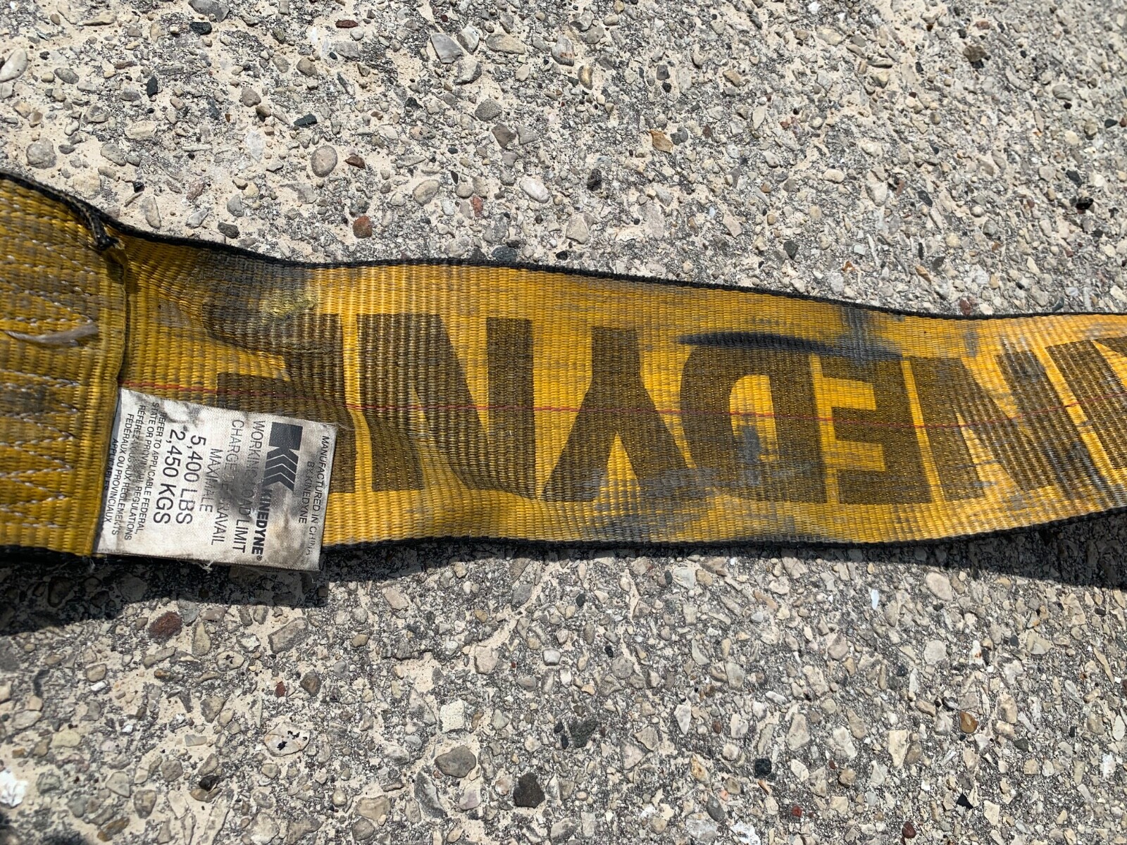 4" Flat-Hook Semi Truck Load/Winch Straps