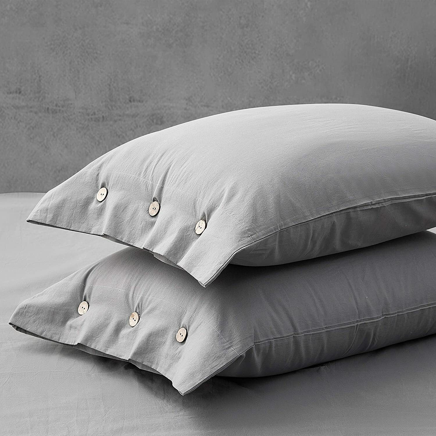 100% Cotton 300TC Melingo Pillowcases - 2 Pillowcases Per Set Queen (4 packs)