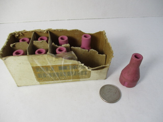 (8) NEW WELDCRAFT # 2304-0079 Ceramic WELDING Torch Cups Cup Tip MIG, TIG NOS
