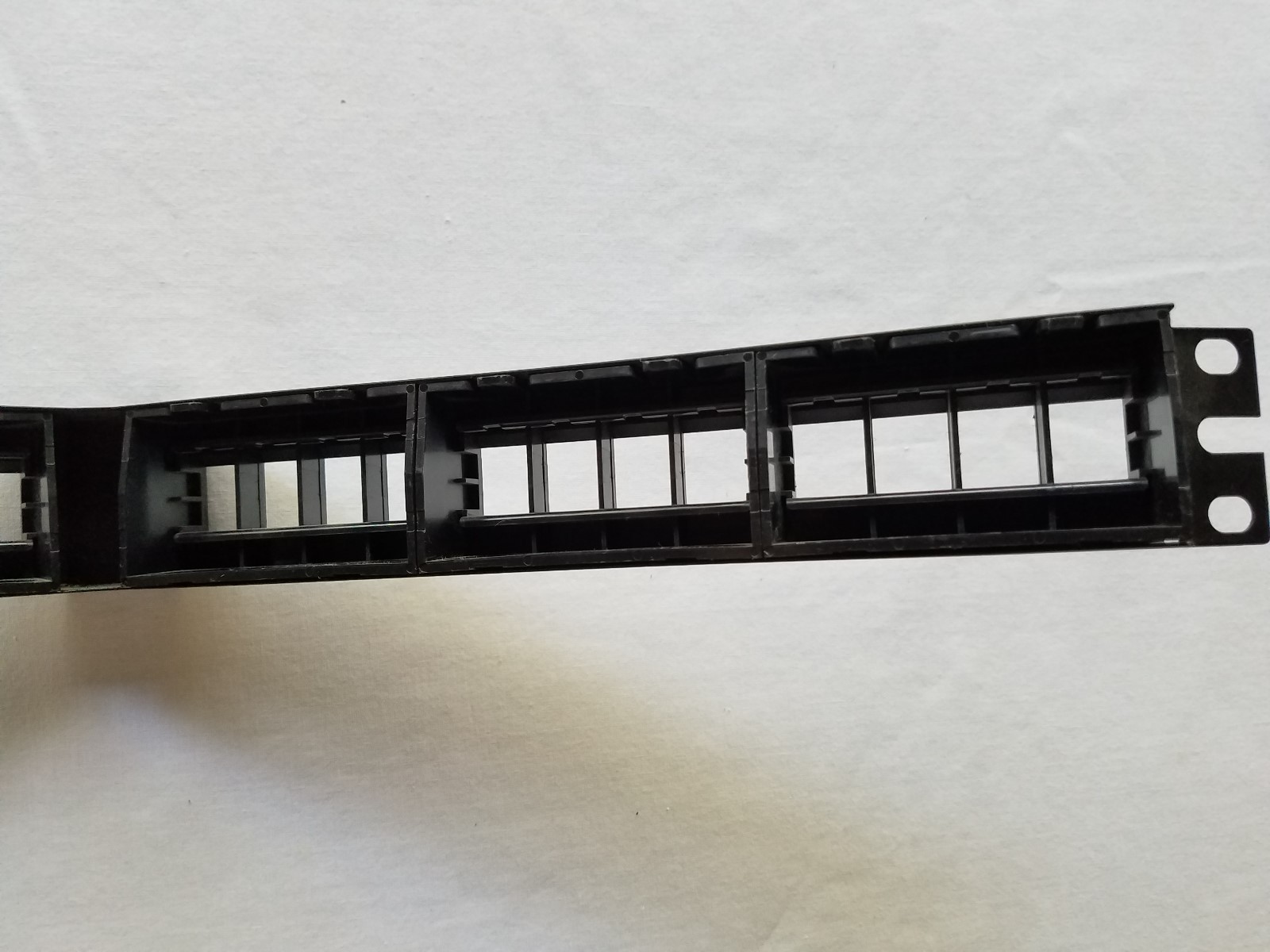 24-Port Panduit Patch Angled Panel 1 RU