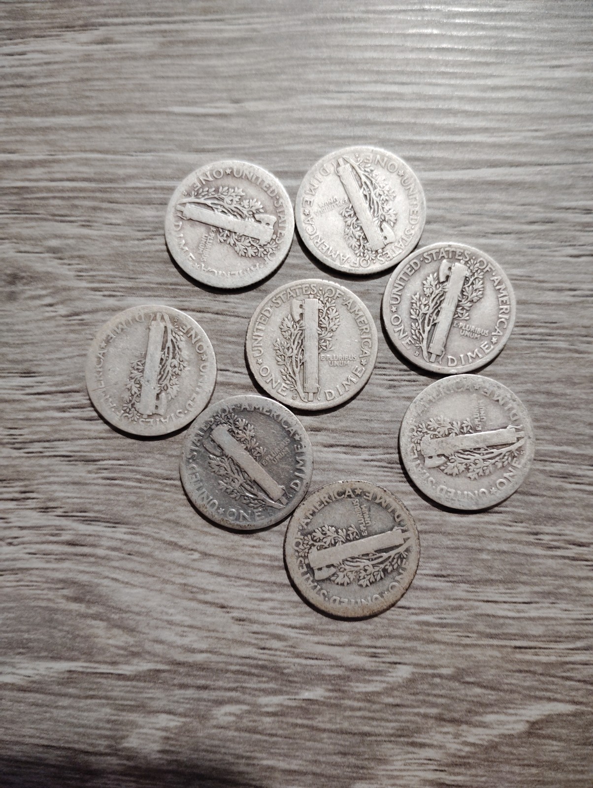 1923-S Mercury Silver Dime (1 Coin)