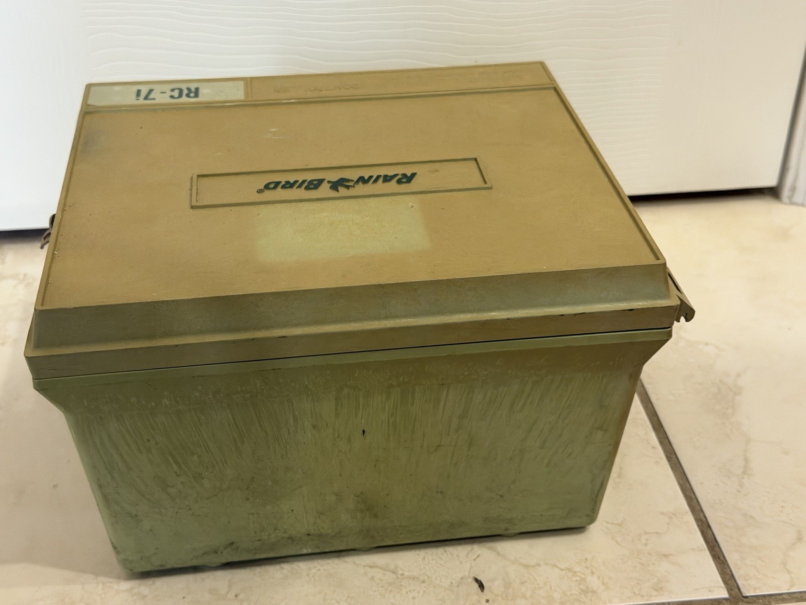 Rainbird RC7I Controller Untested No Power Cord