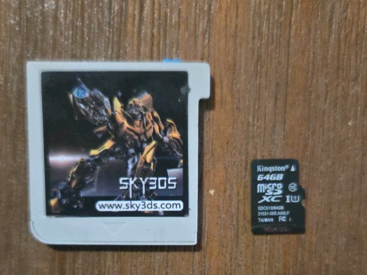 Sky3ds Flashcard 64GB
