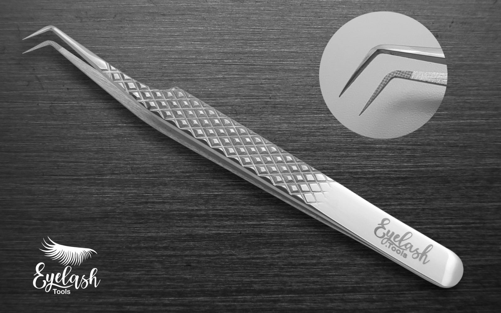 12 PCS Eyelashes Extension Precision Tweezers kit Pro Volume Isolation Tools set