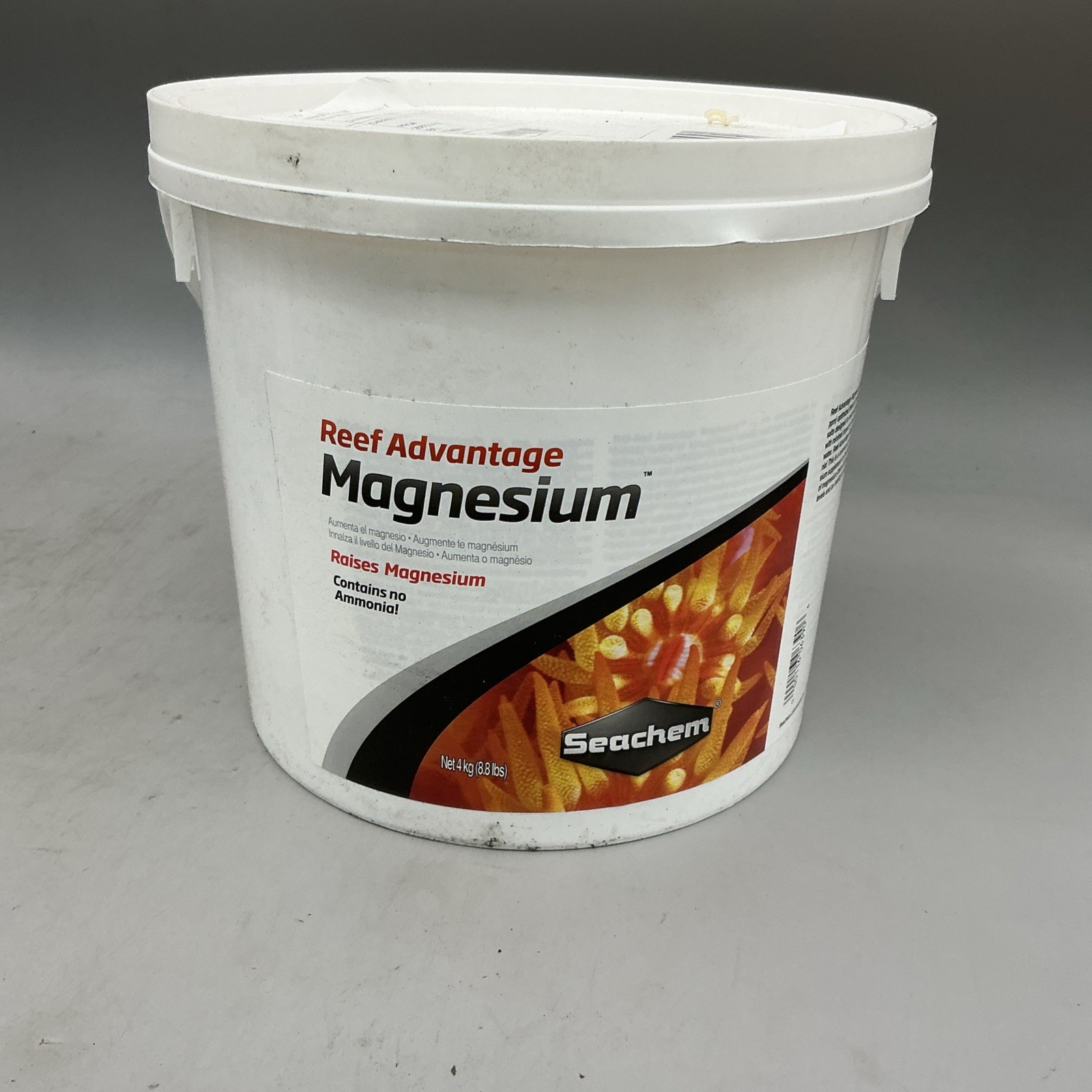 SEACHEM REEF ADVANTAGE MAGNESIUM 4 KG ( 8.8 LBS ) AQUARIUM SUPPLEMENT New
