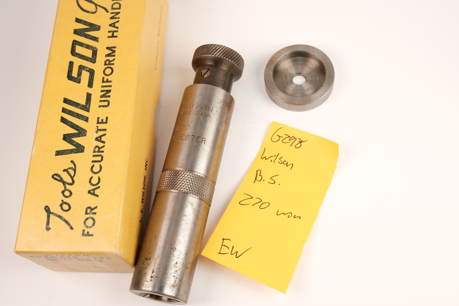 G298 Wilson Chamber Type Bullet Seater 270 Winchester