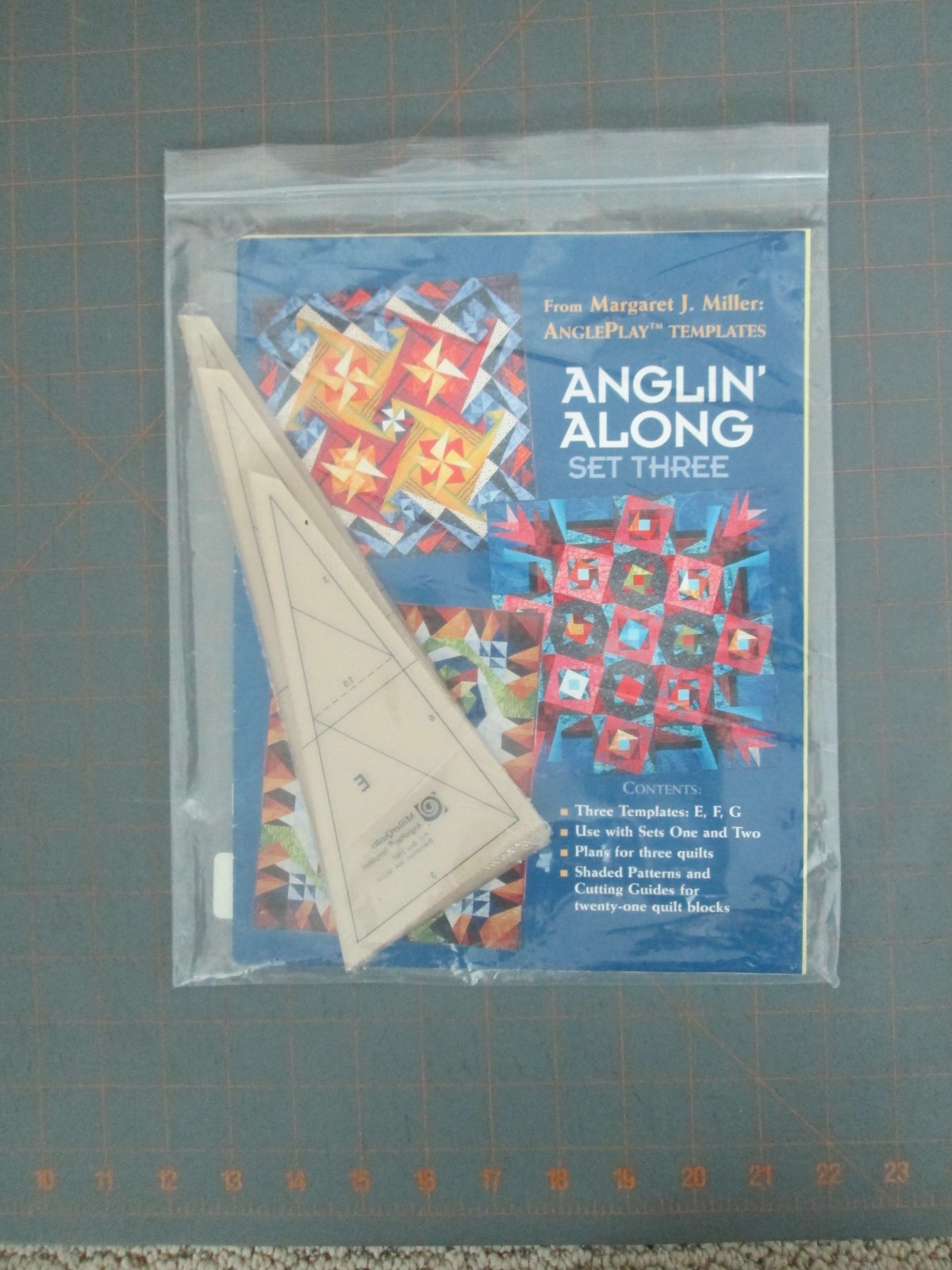 Margaret Miller AnglePlay Templates  Anglin' Along Set 3, Complete w Instruction