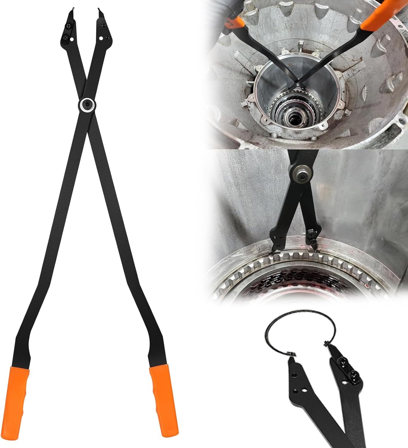 26" Heavy Duty Snap Internal Retaining Ring Pliers Large Internal Retaining Tool