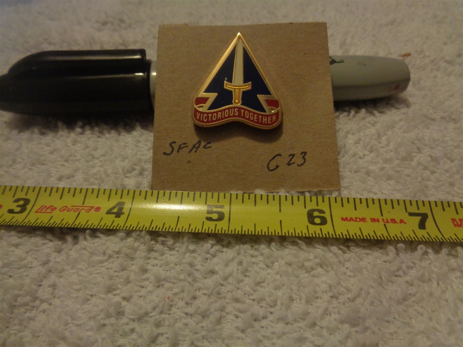Security Forces Assistance Command G23 Unit Crest, DI, DUI (DRAW#13)