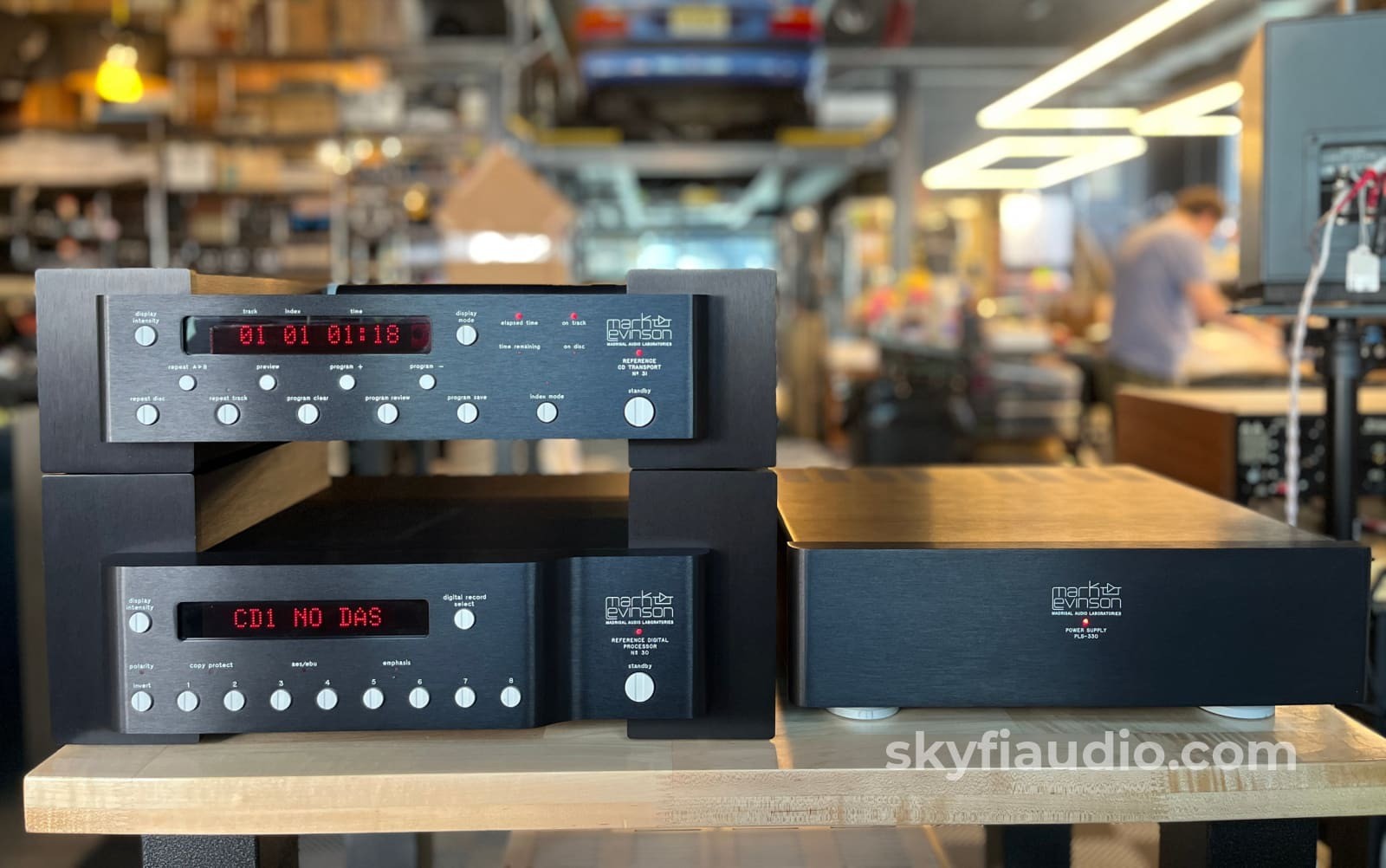 Mark Levinson No. 31 Top Loading CD Transport w/ No. 30 Reference Digital Proces