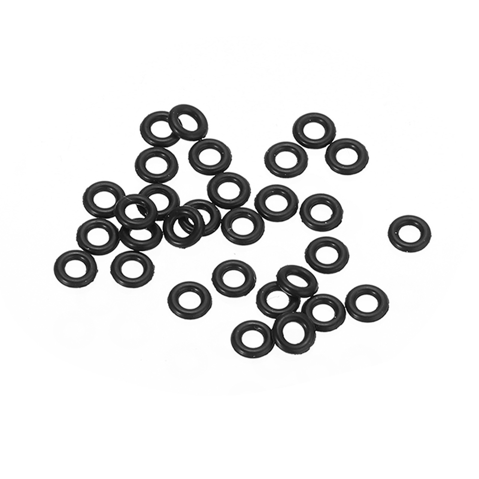 30 Pcs Dart Shaft O-Rings Non-Slip Dart Shaft Rubber O Ring Black