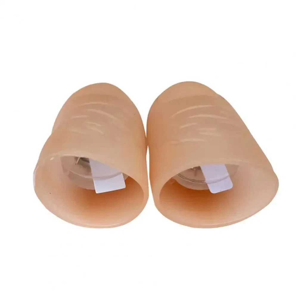 2PCS Fake Thumb Tips Magic Trick Light Up Fingers Prank Prop