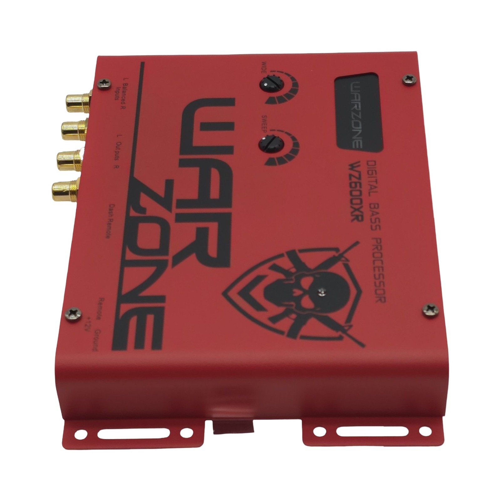 Warzone WZ600XR Digital Bass Processor with Dash Remote & RCA Inputs