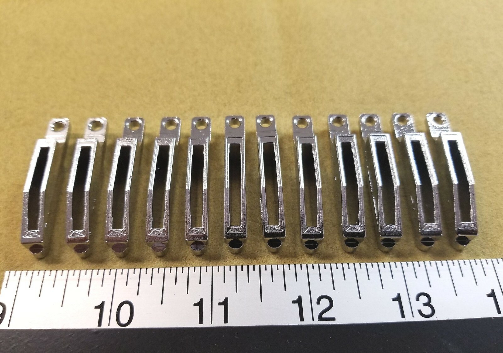 ESD quarter $.25 coin slide inserts - qty 12 for 1 price - New - FREE SHIPPING