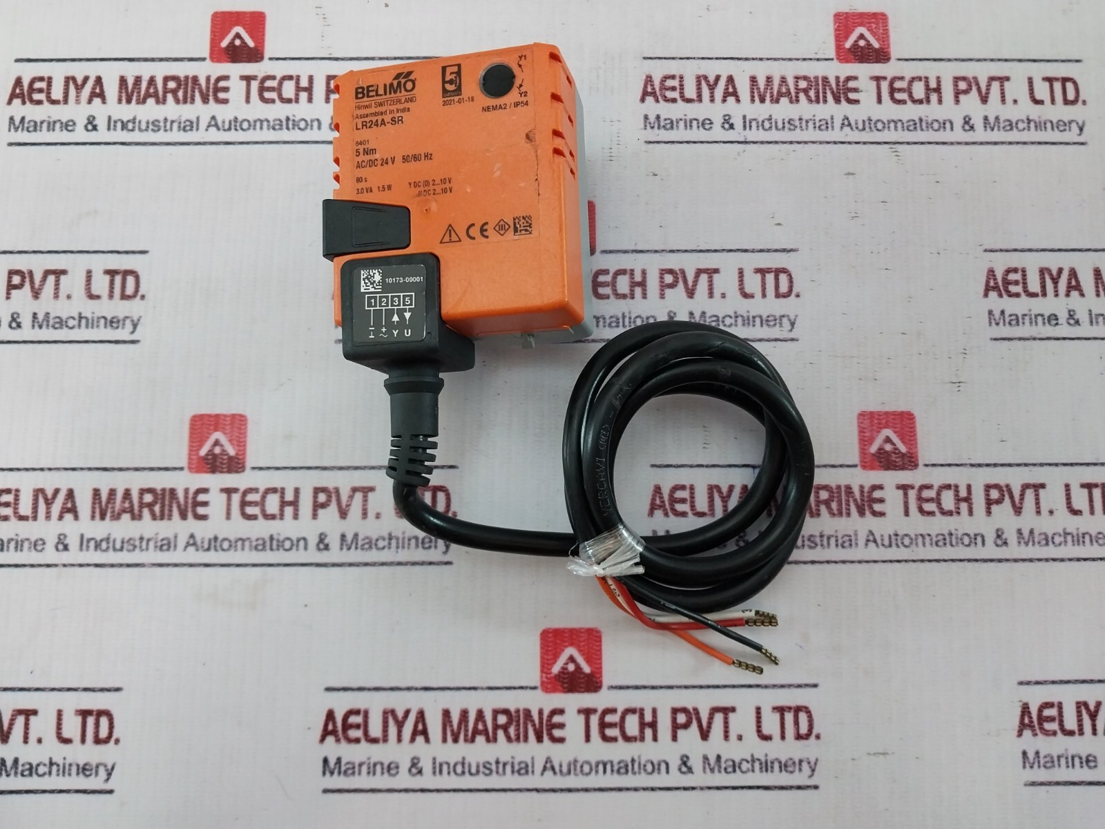 Belimo LR24A-SR Damper Actuator 5Nm AC/DC 24V 50/60Hz NEMA 2 IP54