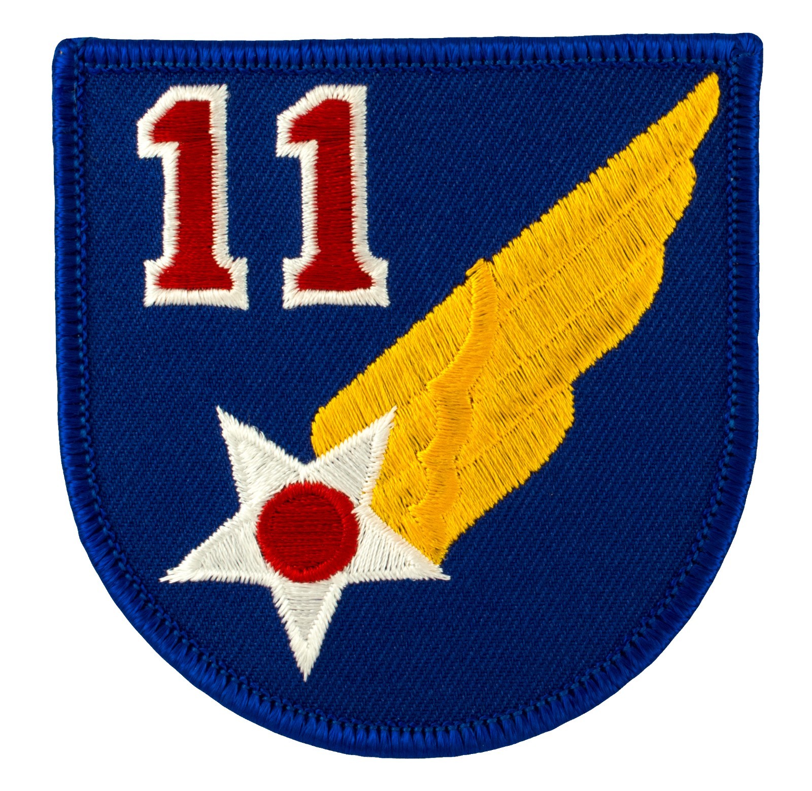 11th Eleventh Air Force Patch (131) 3" x 3" Embroidered Patch 27073