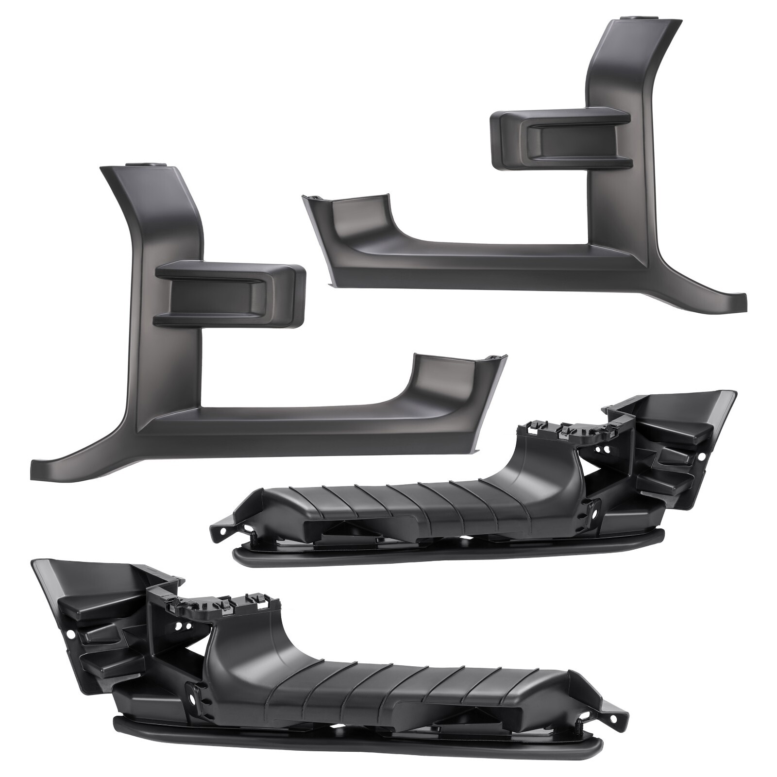 For Ford F-150 Raptor 2017-2019 Headlight Trim Molding Headlamp Bracket 4pc
