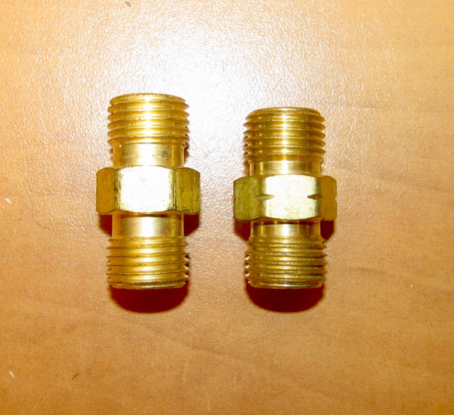 Hose Coupler Adapter Set 9/16"-18 “B” LH&RH for Oxygen Propane/Acetylene welding