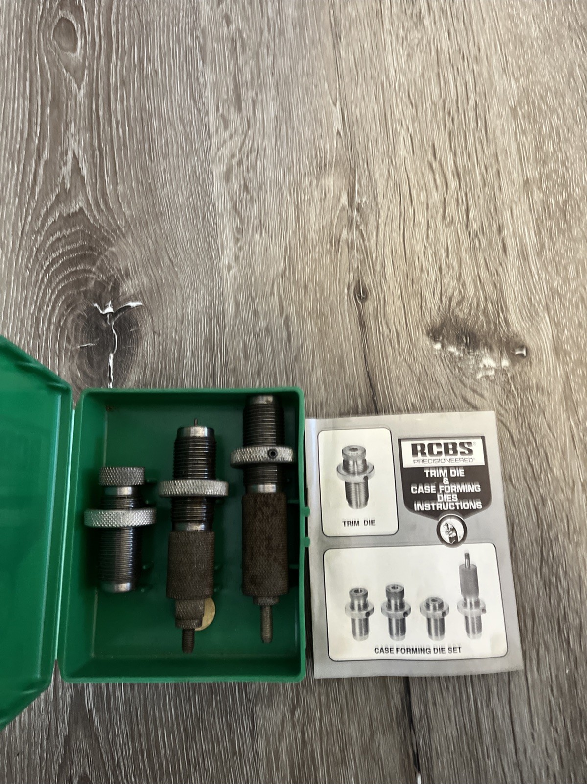 RCBS 30-06 Caliber Reloading 3pc Trim Die Set #14865 Made In USA