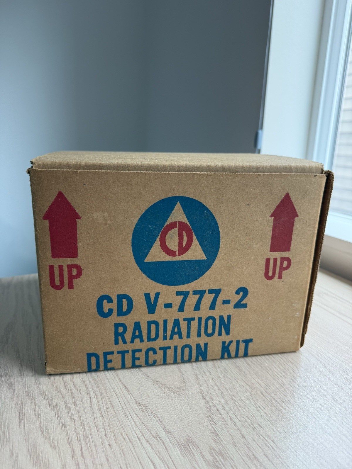 Vintage Civil Defense CD V-777-2 Radiation Detection Kit - Read