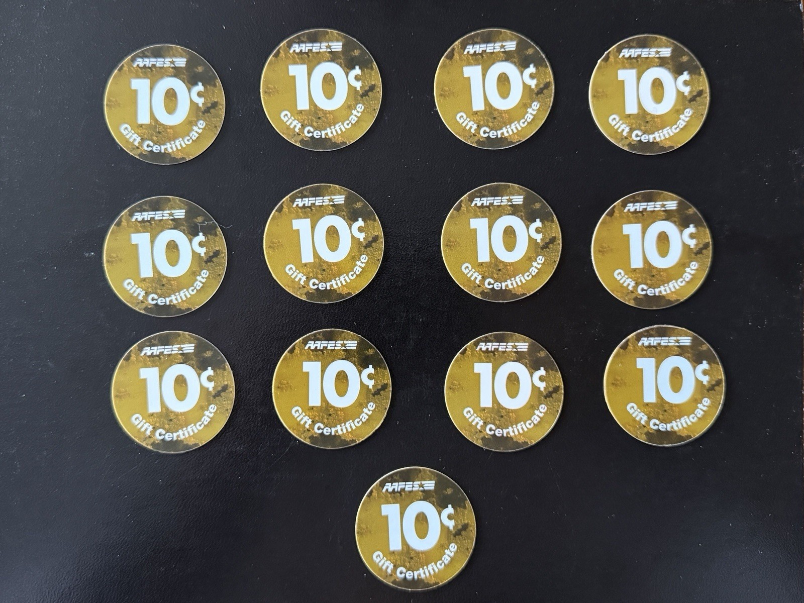7th Printing 10 Cent COMPLETE Set, 2005B AAFES Pogs, AU, Excellent near mint