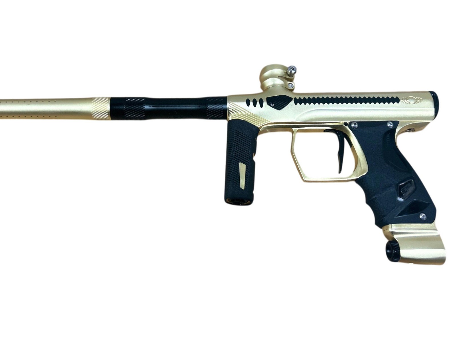 Used Method Shocker Era Paintball Marker w/ Case - Gold/Black