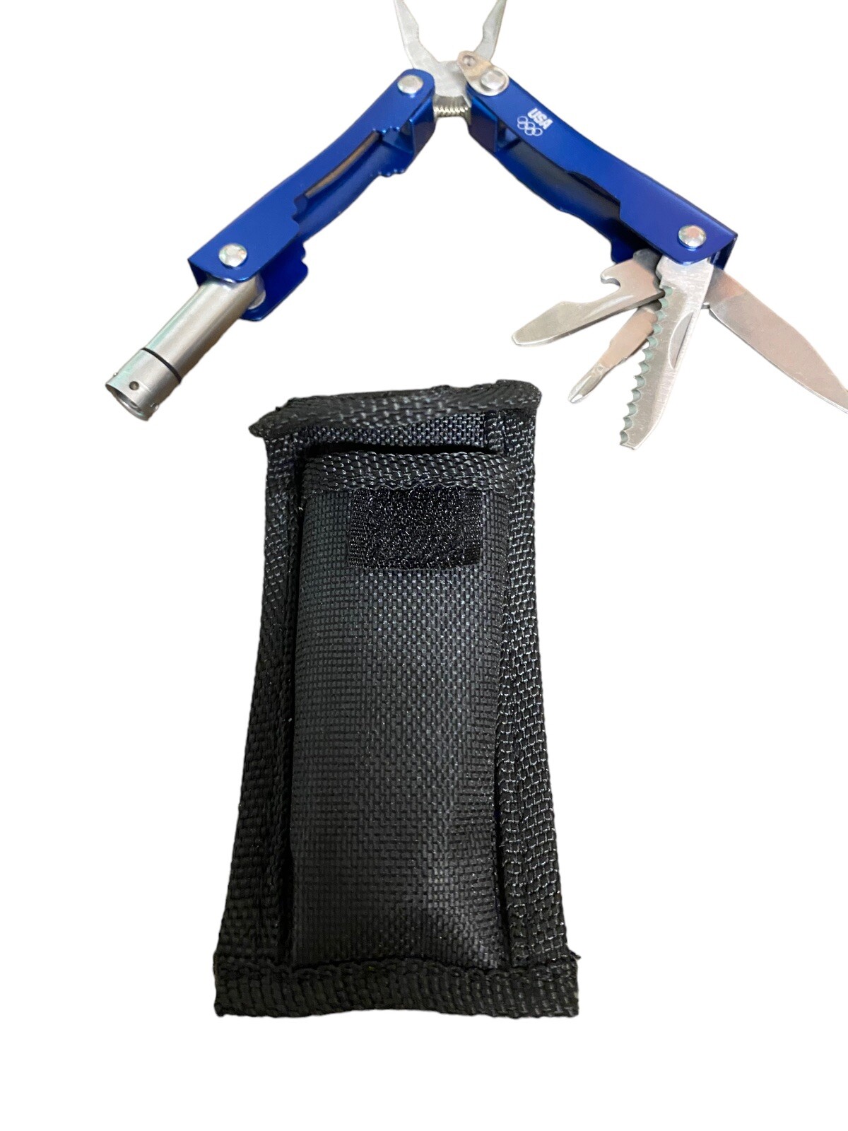 USA Olympics Multitool Utility Knife With Sheath
