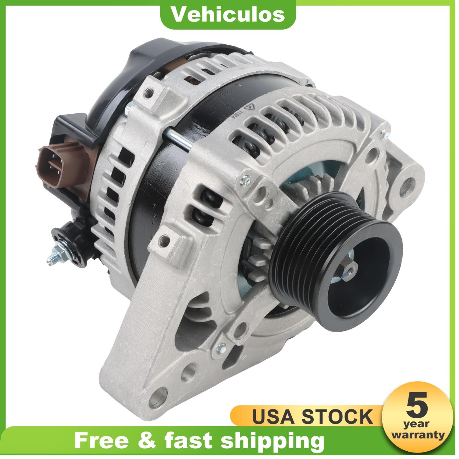 New Alternator 12V 130A For 2005-2014 Toyota Tacoma 4.0L 1042104201 1042104870