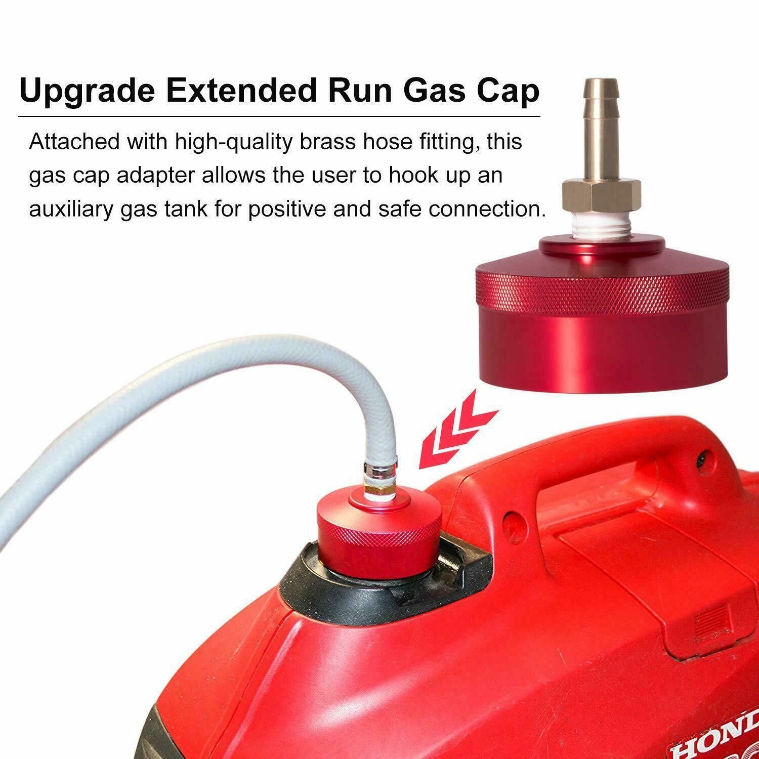 For Honda Generator EU2200i Extended Gas Cap,Oil Change Funnel,Magnetic Dipstick