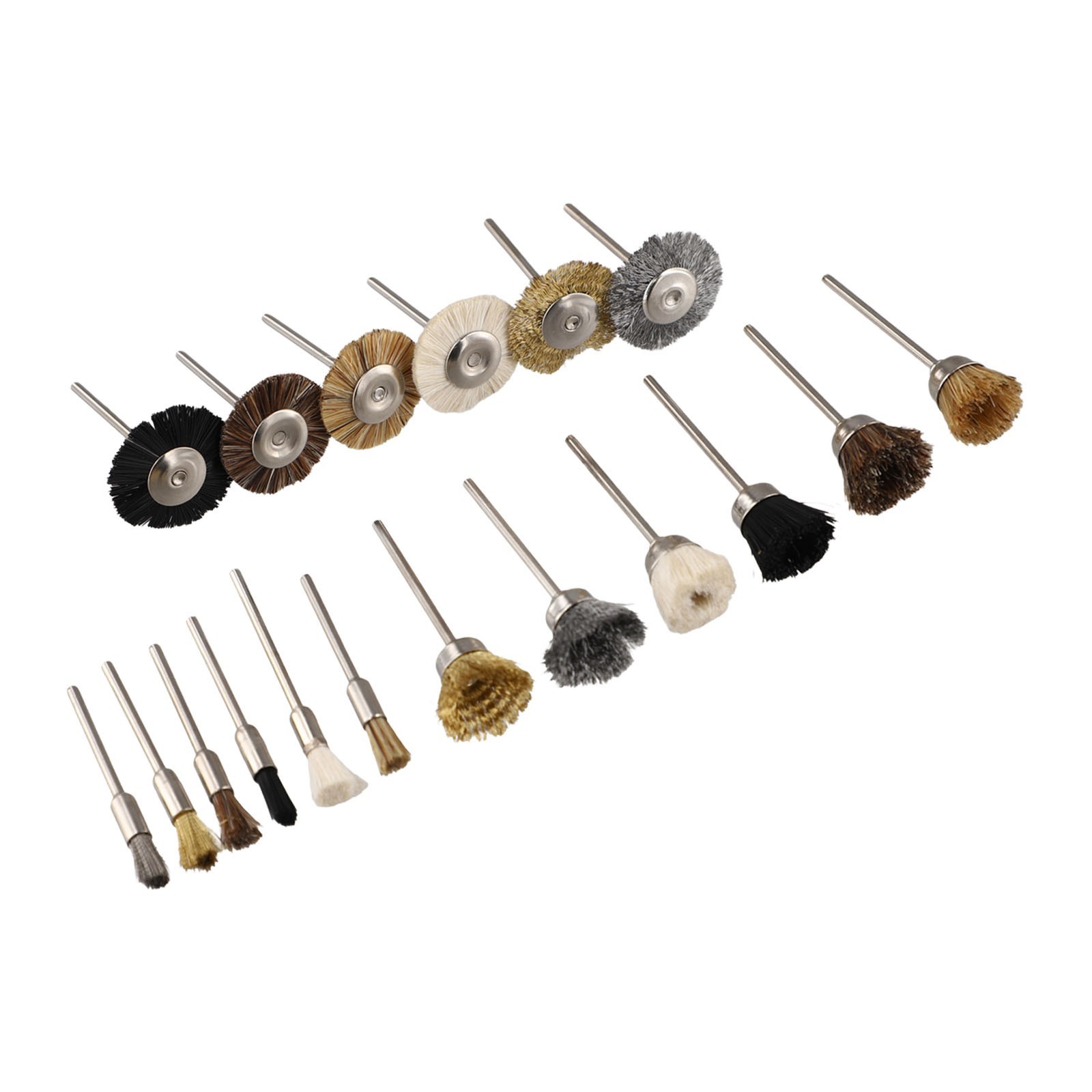 Brass Brush Steel Wire Wheel for Metal Cleaning Polishing Rust Removal