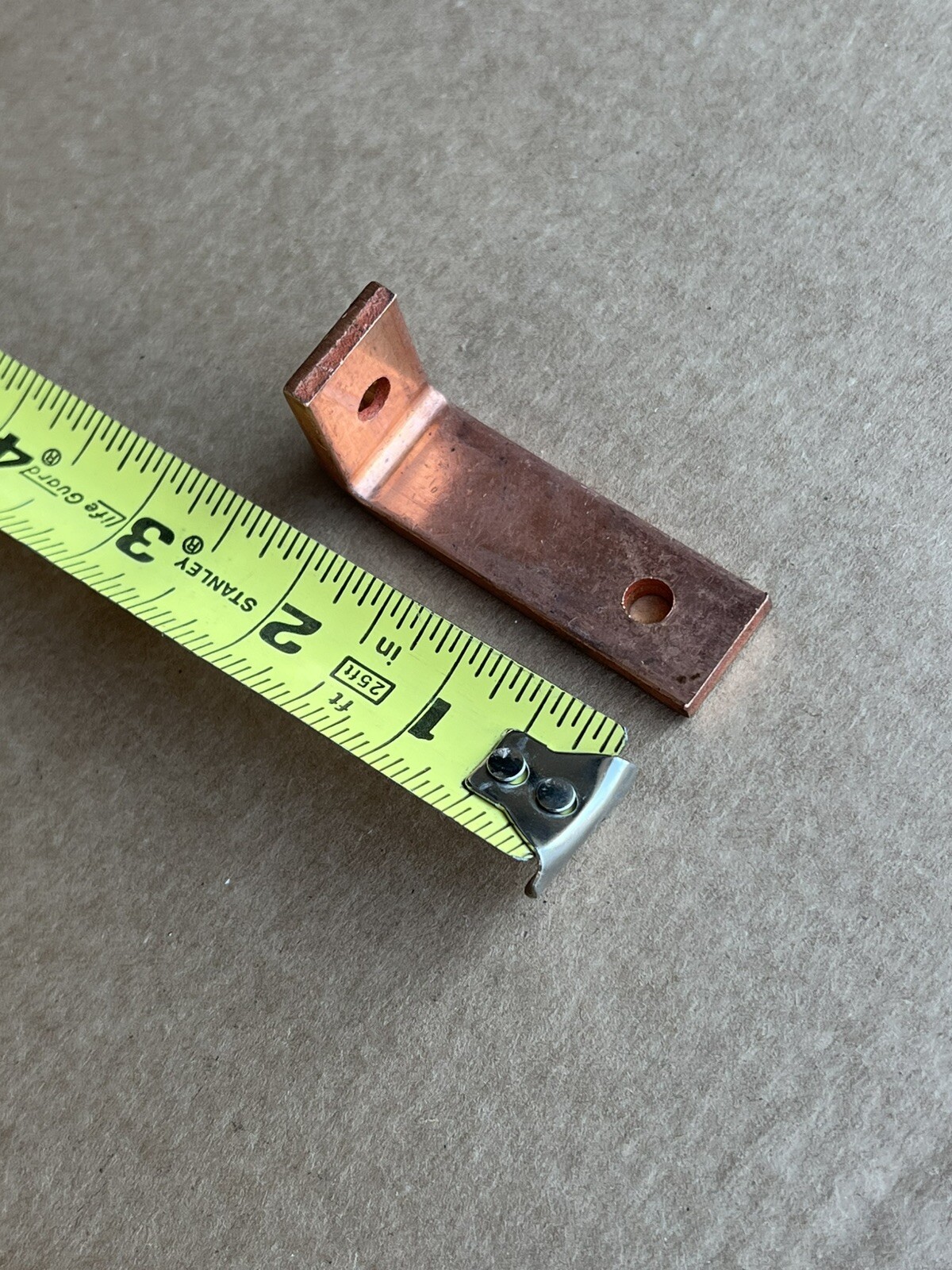 TRANSFORMER ACCESSORY MV-POLE BUSBAR Copper L Bracket