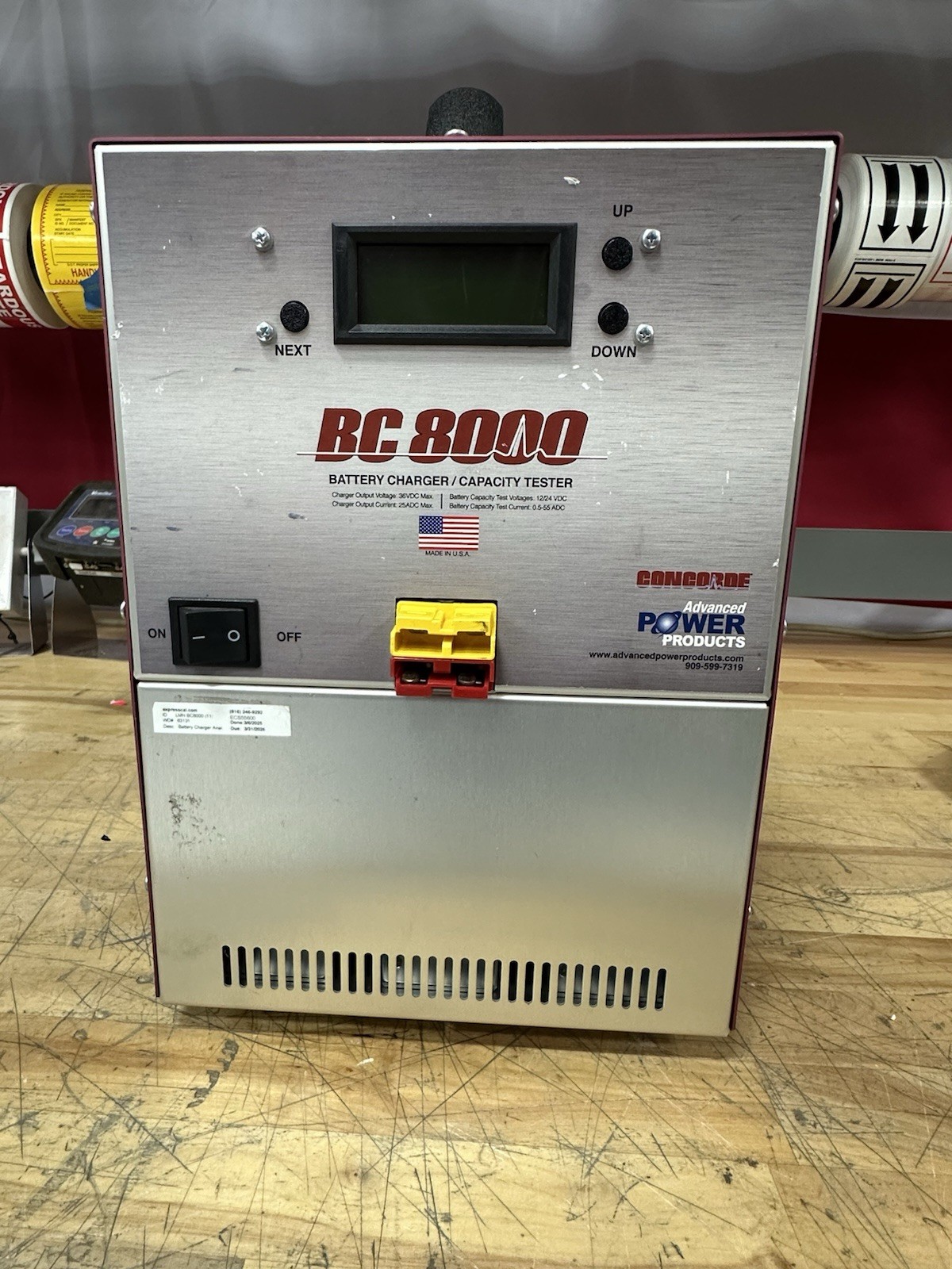 BC-8000 Battery Charger & Capacity Tester