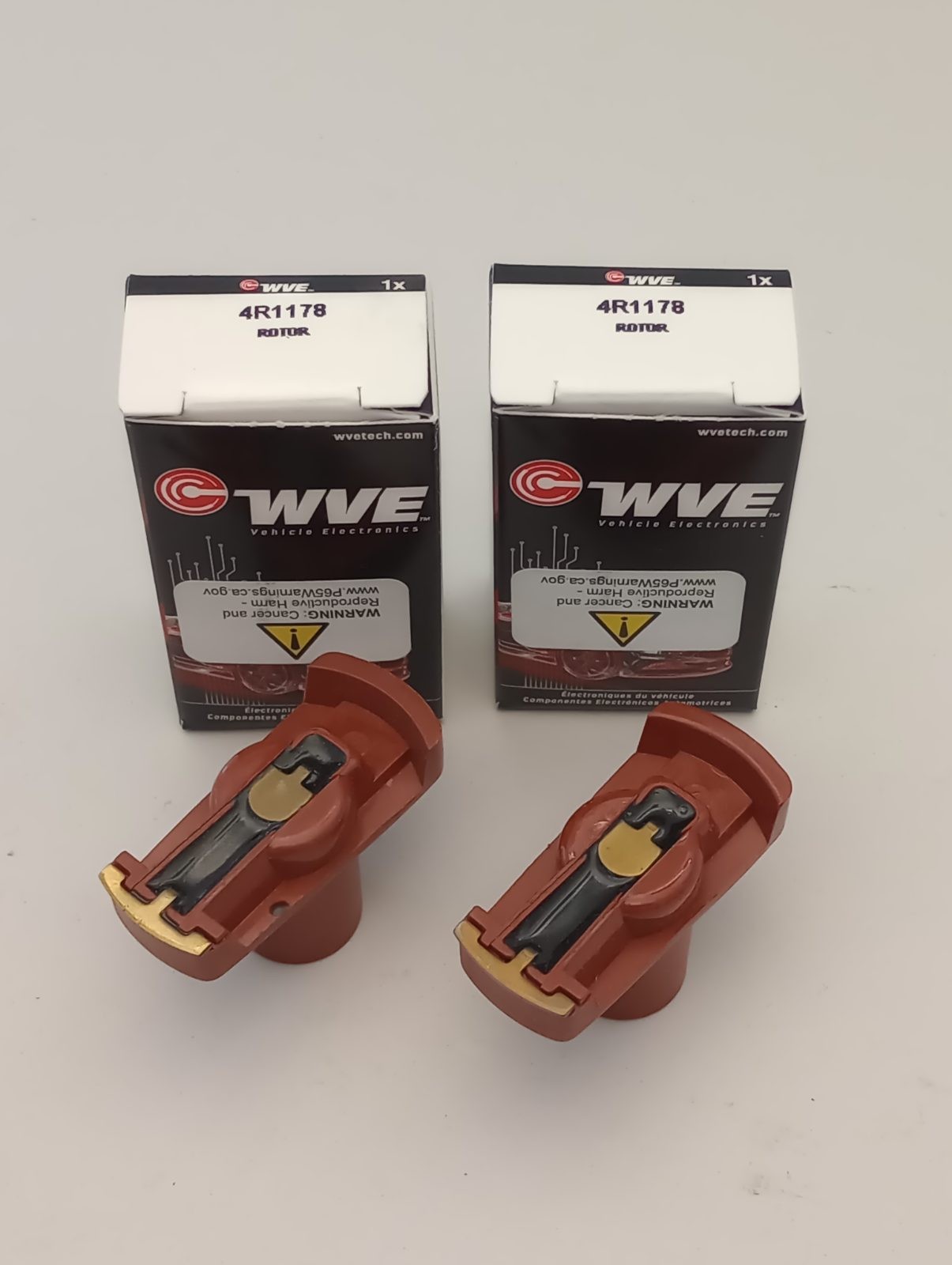 WVE 4R1178 Distributor Rotor (Pack of 2)