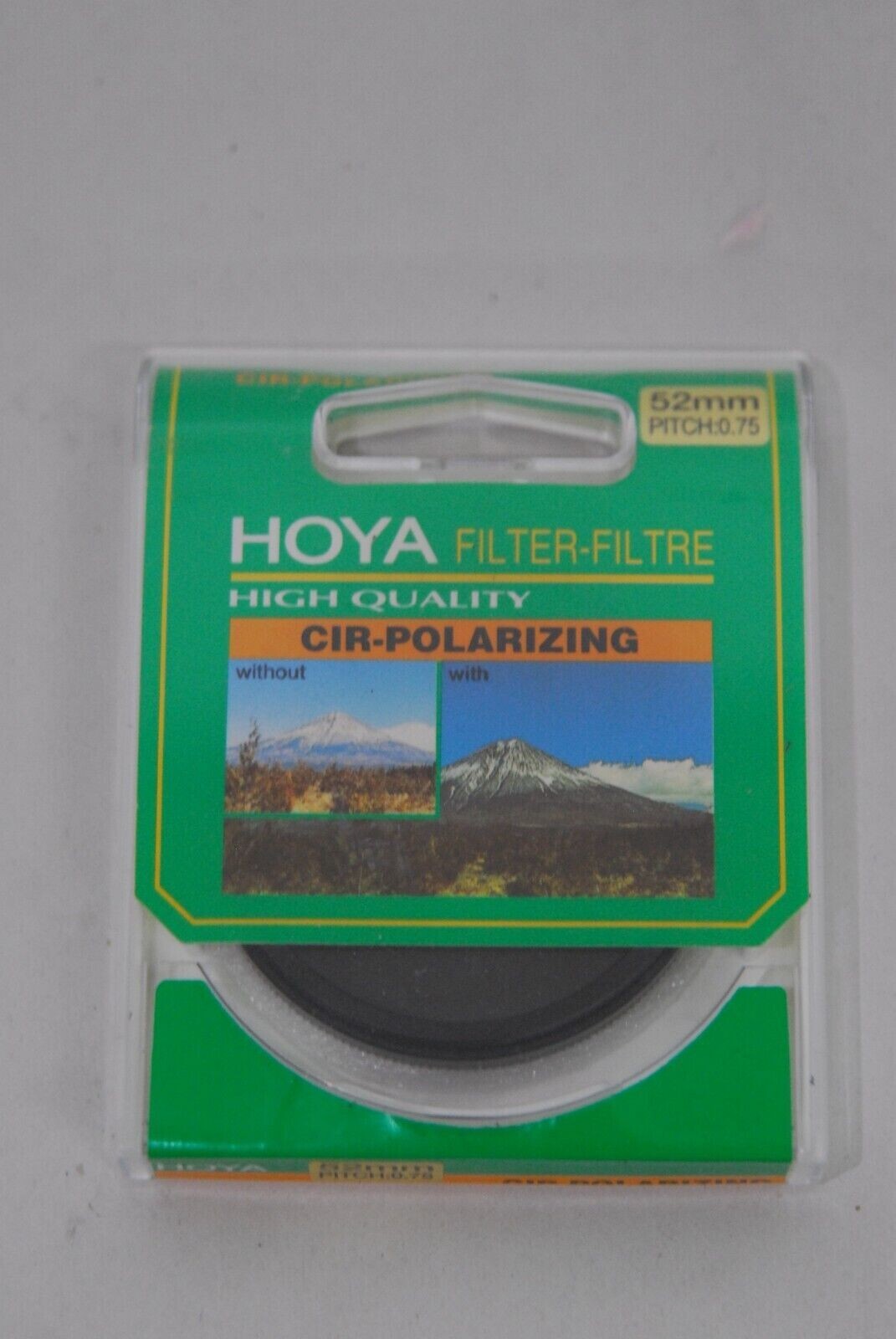 HOYA CIR-POLARIZING 52mm pitch:0.75 Camera Filter - NEW