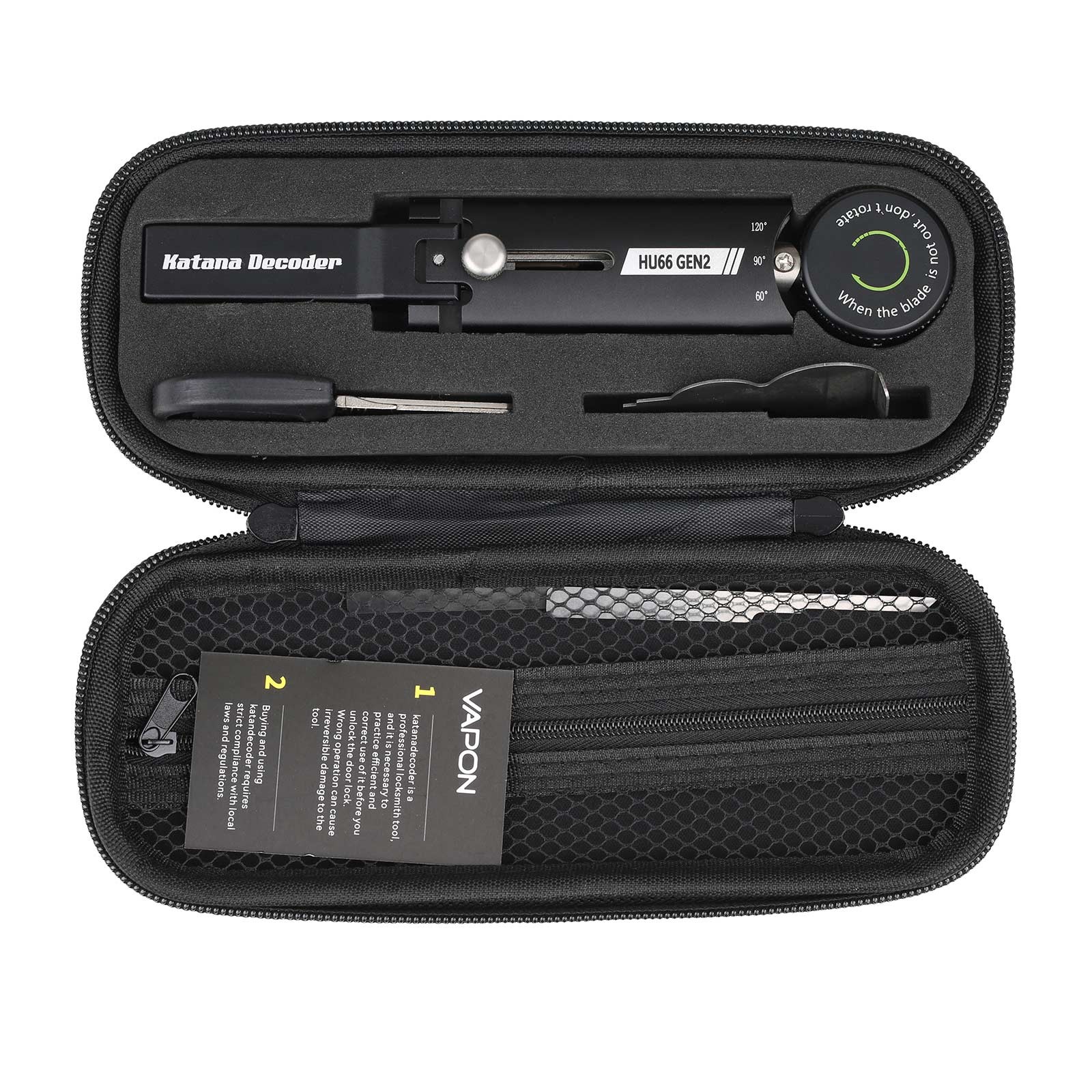 Vapon Katana Decoder HU66 gen2 Auto P-i. c-k. and Decoder Tool